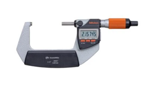 Mitutoyo 293-182-40 QuantuMike Digimatic Micrometer, 2-3" Range, .00005"/0.001mm