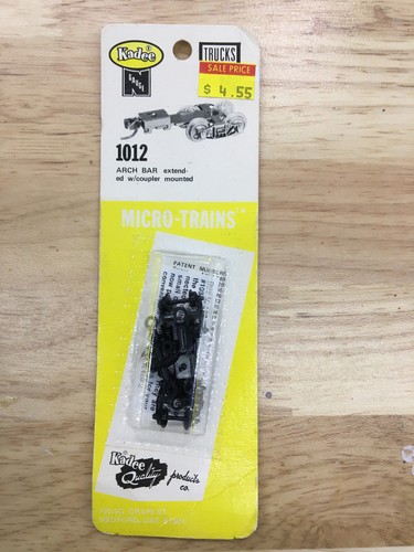Kadee Micro Trains MT-1012, camiones de barra de arco con acoplador extendido), escala N | Zustand: New