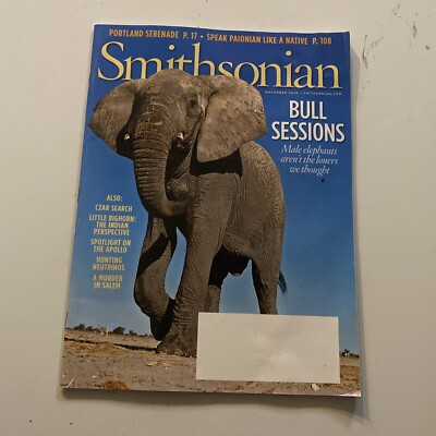 2010 Nov Smithsonian Magazine Male Bonding (MH419) | eBay