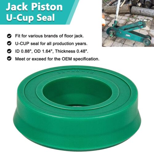 Hydraulic Jack Piston U-Cup Seal Replacement for 2 TON Floor Jack for 328 Series - Picture 2 of 7