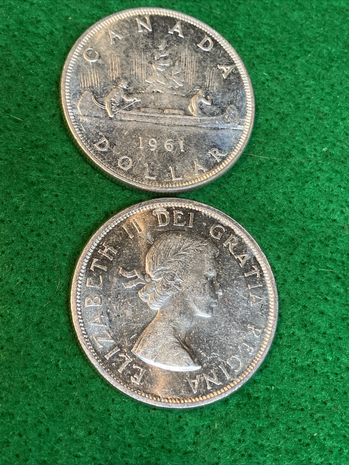 Canada 1961 Rare Silver Dollar Lot Of 10 UNC eBay