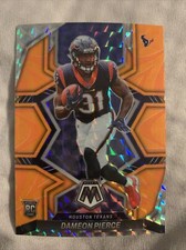 Dameon Pierce 2022 Panini Mosiac Football Rookie Orange Prizm  Card # 324