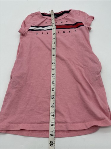 Tommy Hilfiger T-Shirt Youth Girl Size 4T Pink Graphic Print Logo…#10539 - Picture 4 of 6