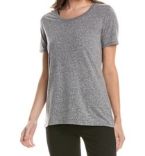 ATM Anthony Thomas Melillo Soft & Nubby Tee Heather Grey XS Minimalist Classic