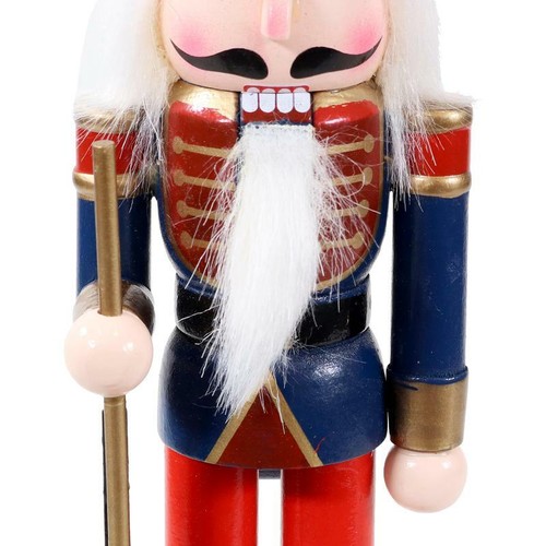 Sunnydaze Hugo the Brave Indoor Christmas Nutcracker Statue - 10-Inch - 第 5/5 張圖片