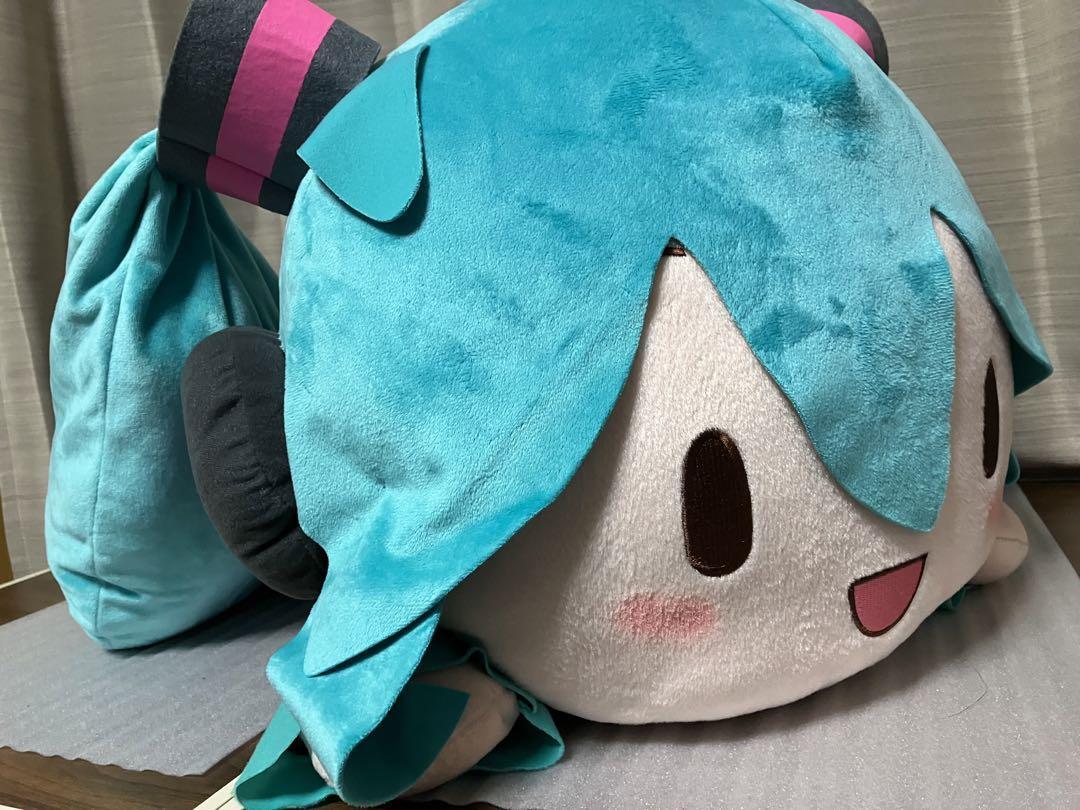 Hatsune Miku Plush Toy Size 70cm Nesoberi Oversized VOCALOID