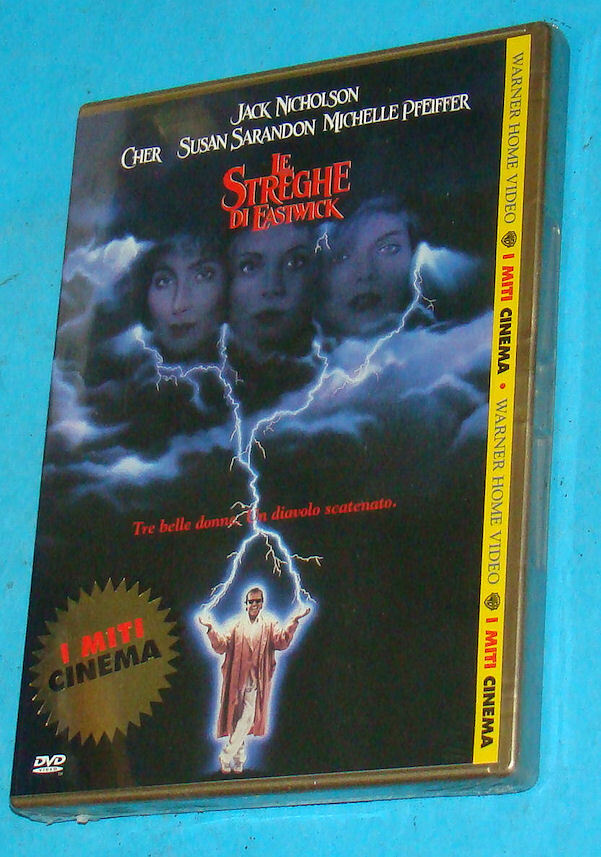 Le Streghe di Eastwick - DVD - I Miti Cinema 75 New Nuovo Sealed