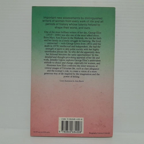 George Eliot, Jennifer Uglow. Paperback 1987 - Picture 2 of 7