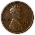 1915-D Lincoln Wheat Cent Extremely Fine XF Coin #6393
