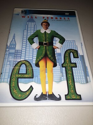 Elf (DVD, 2004) Will Ferrell , BEST CHRISTMAS MOVIE EVER      shelf9