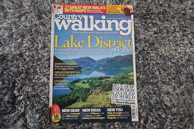 COUNTRY WALKING MAGAZINE JULY 2011 ISSUE 291 LAKE DISTRICT OFFA'S DYKE LOCHNESS