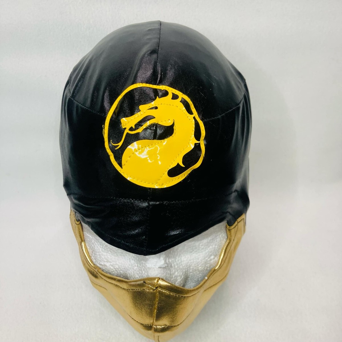Scorpion Kombat Kids Size Ninja Mask Costume Cosplay Mask