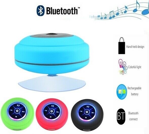 amazonbasics shockproof and waterproof bluetooth wireless mini speaker