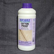 Nikwax Cotton Proof, 1000ml, Waterproofing fo...