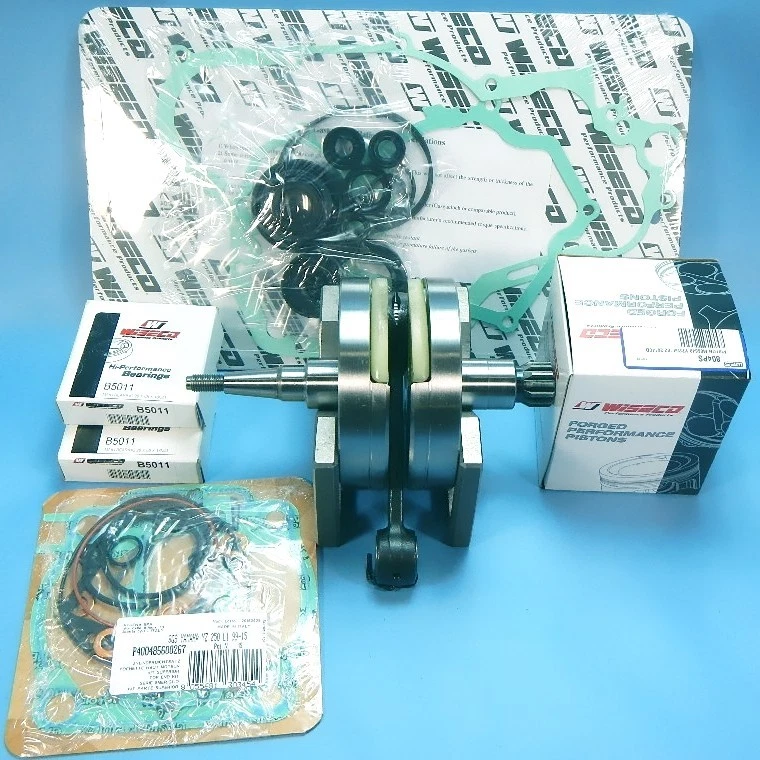 YAMAHA YZ250 COJINETES DEL CIGÜEÑAL JUNTAS DE PISTÓN SELLOS MOTOR RECONSTRUCCIÓN 2001-2002 Foto 3 de 4