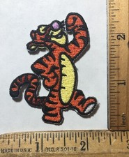 Vintage Tigger Iron On Patch Winnie The Pooh Disney Cartoon Character Tiger