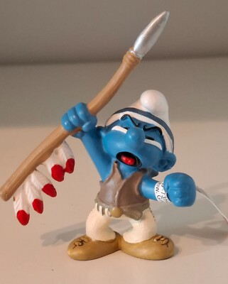 Smurf Schleich: 20550 Indian Lance NEW (Smurf Smurf Smurf)