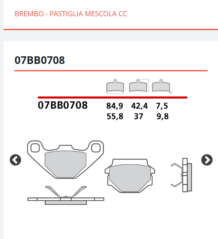 R Brembo Front Brake Pads Kawasaki ZX C2 400 1985 | eBay