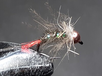 Feeder Creek Mouches de pêche à la truite – Tête perlée ZUG