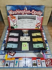 Washington-Opoly Capital Game Celebrating Washington DC Board Game - Used Once! 