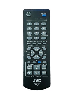 Genuine JVC RM-C203 TV Remote Control   (5b)