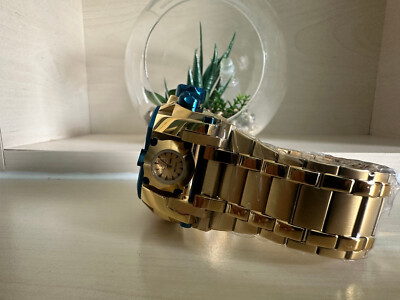 MEN'S INVICTA BOLT ZEUS MAGNUM BLUE MULTI DIAL GOLD S/STEEL