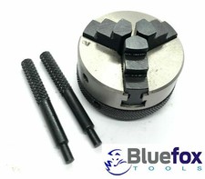 3-Jaw x 2" Self-Centering Lathe Chuck M12x1 Thread For Unimat SL & DB Lathes New