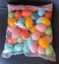 48 PCS 2.4" Plastic Easter Eggs Bulk, Empty Easter Eggs in 6 Colors, Fillable