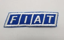 Fiat Car Logo Embroidered Auto Patch Iron Sew On Vintage Style Retro Jacket Hat