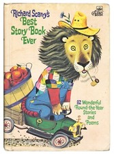 VINTAGE 1967 Richard Scarry Best Story Book Ever Hardcover Book
