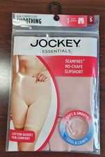 Jockey Essentials Women's Size S Seamfree Slipshort Smoothing Extra Coverage