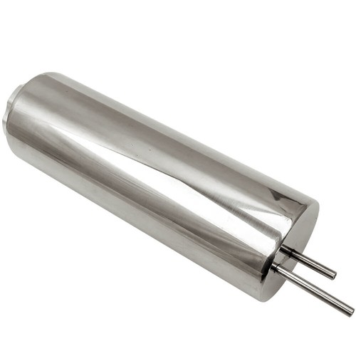 Universal 3"X 9" Polished Stainless Steel Radiator Coolant 32 OZ Overflow Tank - Picture 7 of 12