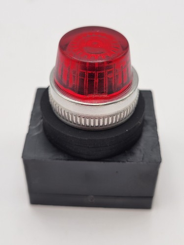 C3Controls 22FVL24LR Indicatore Luce Pilota LED Rosso 22MM 24 Volt AC/DC 3 Watt - Foto 7 di 13