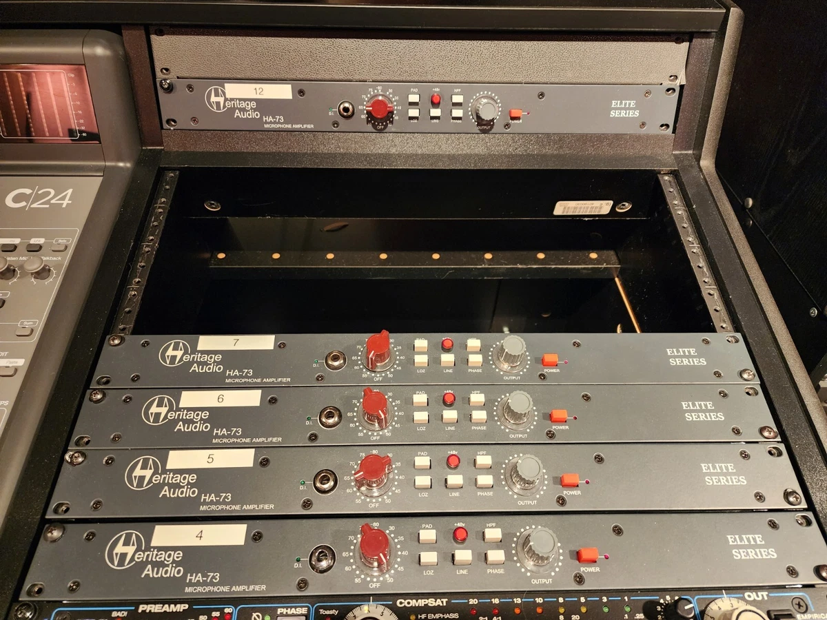 Heritage Audio Elite Series HA-73 Single Channel Mic/Amp Equalizer