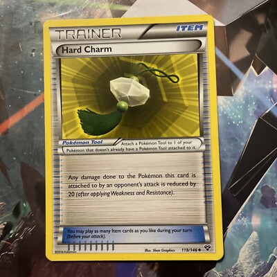 Hard Charm 119/146 - XY Base - Uncommon - Pokemon Card TCG - MP/HP | eBay