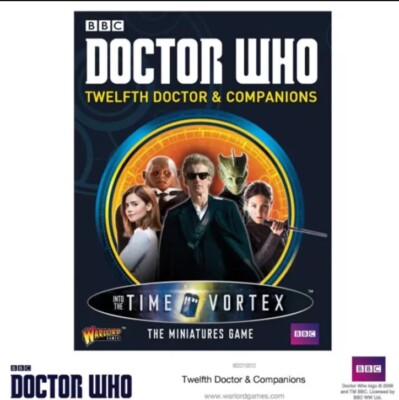Warlord Games Dr Who Twelfth Doctor & Companions 12th Doctor Set OOP NEU 