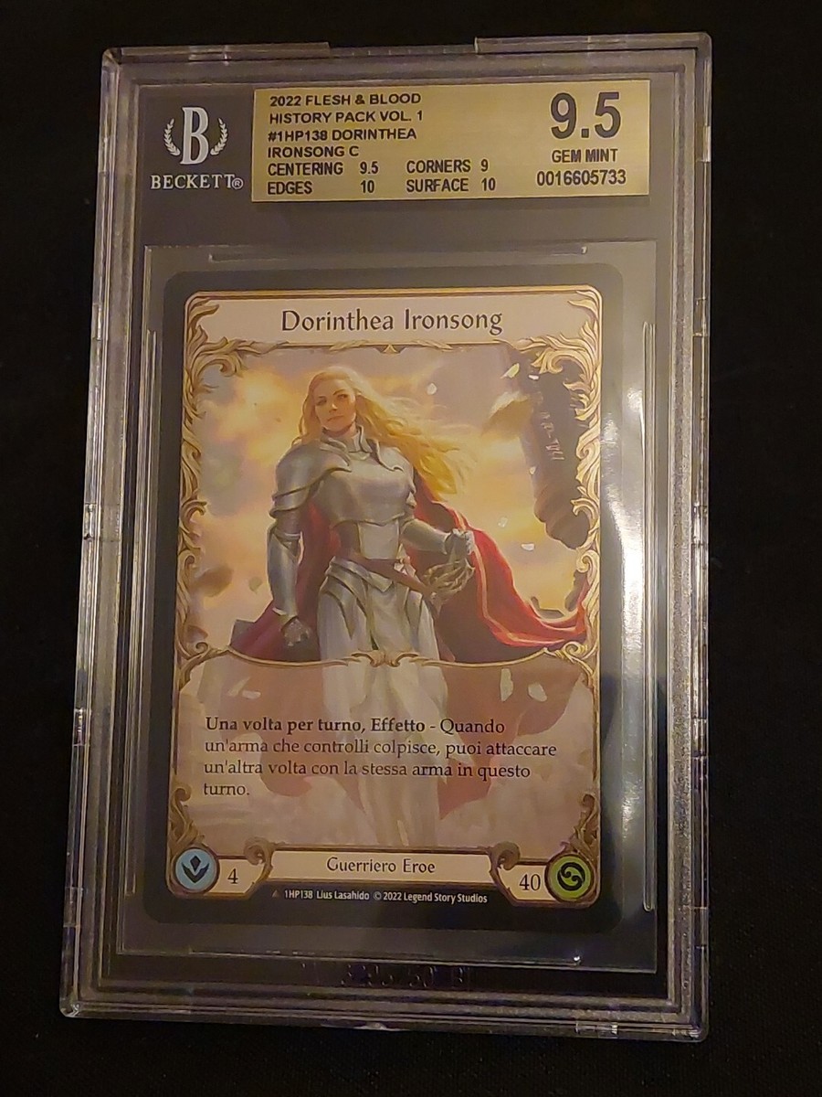 BGS 9.5 Flesh and Blood ITA Marvel Hero Dorinthea Ironsong