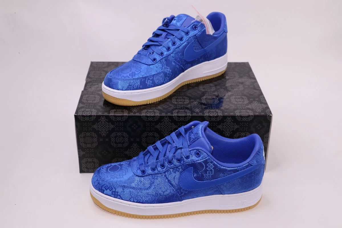 Nike air force 1 clot blue silk cheap
