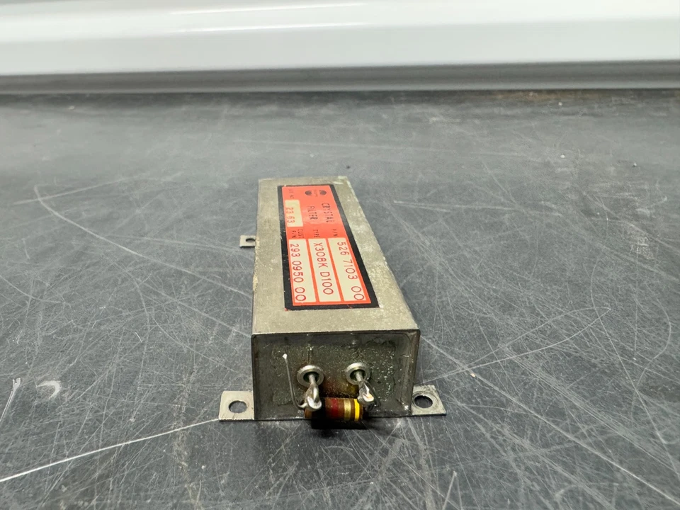 Collins 526 7103 00 Crystal Filter 308KD P/N 293-0950-00 - Image 3 of 4