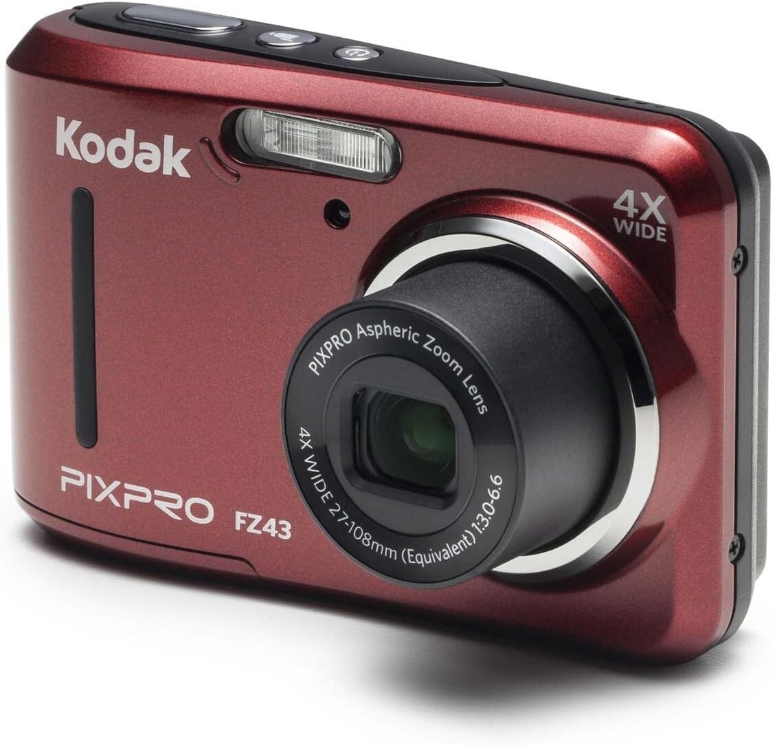 Kodak コンパクトデジタルカメラ PIXPRO FZ FZ43 RED KODAK FZ43 Compact Digital Camera PIXPRO RED 16 MP | eBay