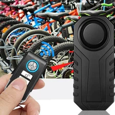 Wireless Motorcycle Alarm Vibration Sensing 113db Anti-theft Burglar Security US