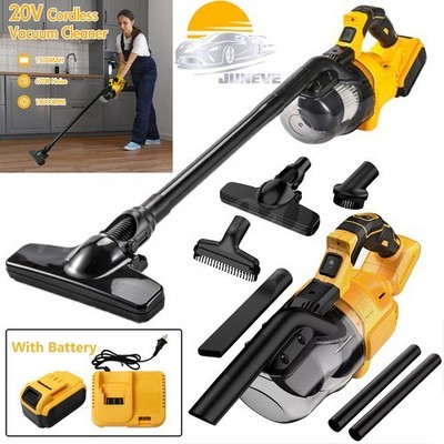 500W Cordless Handheld Vacuum Cleaner Portable Car Auto Home Wireless W/ Battery