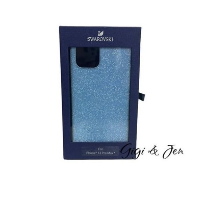 Swarovski High smartphone case iPhone 12 PRO MAX  Blue Case
