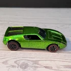 Hot Wheels Redline AMX / 2 Green Diecast Car 1:64 Redline Wheels 1970