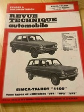 Revue technique Talbot 1100