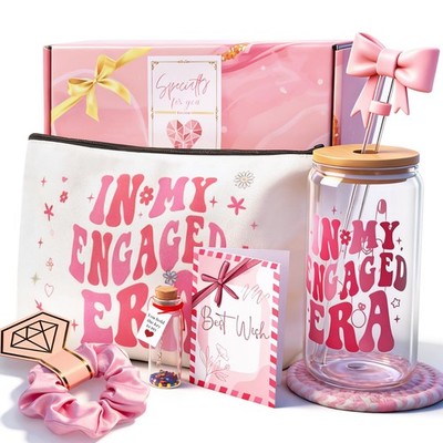 In My Engaged Era Fiance Gifts for Women, Bridal Shower Gifts Box for Fututer...