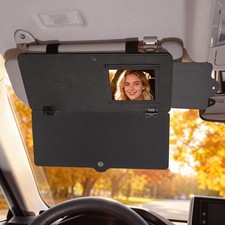 Sun Visor Extender for Cars, Adjustable Visor Extension Sun Blocker, Black