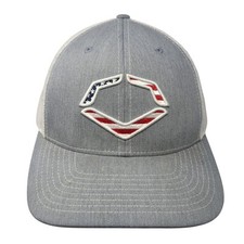 Evo Shield Snapback Trucker Hat Gray One Size...