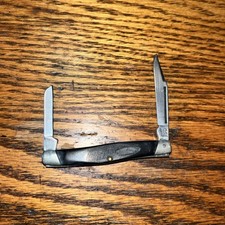 Vintage Buck Knife 305 Made in USA Lancer 2-Blade Pocket Knife 1970s–1980s
