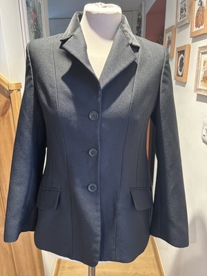 Riff Raff schwarz Samtkragen Wettkampf Reiten Show Jacke Kind 32 Reitsport